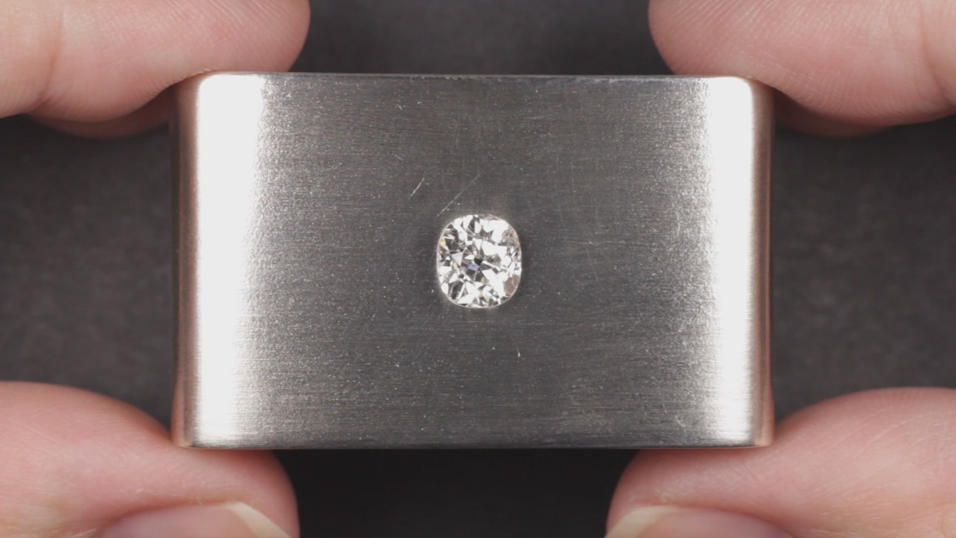 1.15ct OLD MINE CUT DIAMOND G-H SI2 ANTIQUE CUSHION BRILLIANT ELONGATED LOOSE