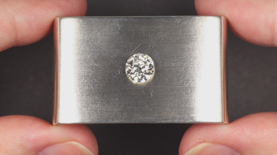 1.40ct OLD EUROPEAN CUT DIAMOND GIA CERTIFIED K SI1 VINTAGE NATURAL LOOSE ESTATE