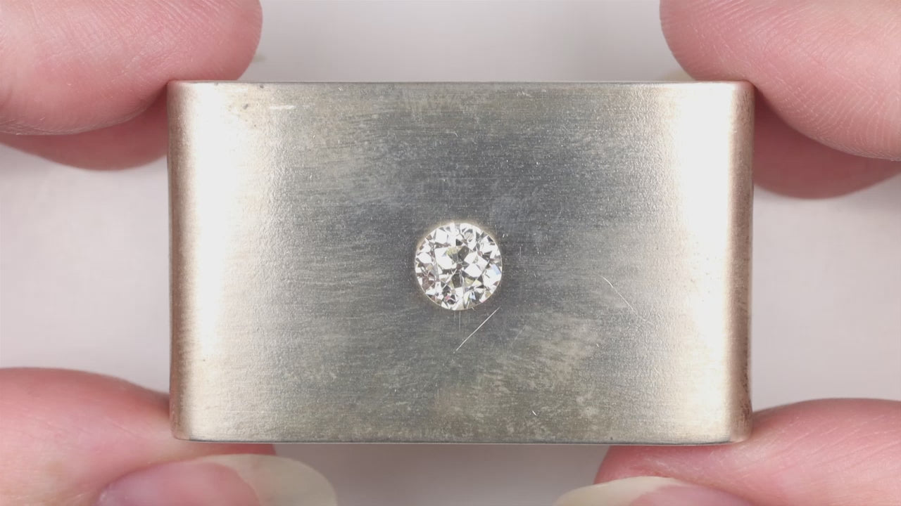 1 CARAT OLD EUROPEAN CUT DIAMOND J VS1 VINTAGE LOOSE NATURAL ENGAGEMENT ESTATE