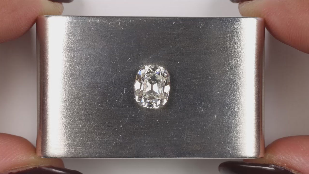GIA CERTIFIED 1.70ct H VVS1 OLD MINE CUT DIAMOND ENGAGEMENT LOOSE VINTAGE STYLE