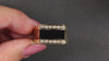 VINTAGE DIAMOND BLACK ONYX RING 11.8g 14K YELLOW GOLD CHUNKY MENS NATURAL ESTATE