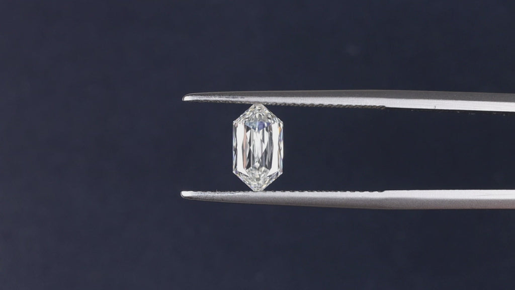 1 CARAT GIA CERTIFIED G VVS2 DIAMOND HEXAGON SHAPE LOOSE NATURAL GEOMETRIC 1ct