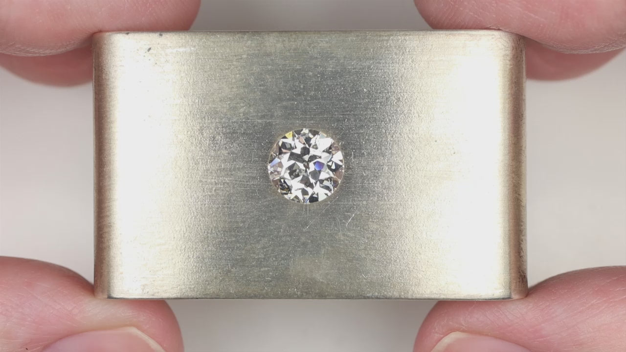 1.38ct OLD EUROPEAN CUT DIAMOND GIA CERTIFIED I SI2 VINTAGE LOOSE NATURAL ESTATE