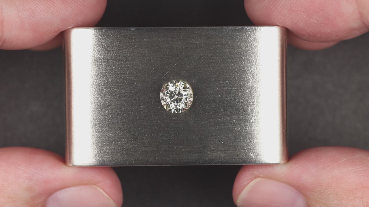 0.92ct OLD EUROPEAN CUT DIAMOND VINTAGE N SI1 NATURAL LOOSE ESTATE ENGAGEMENT