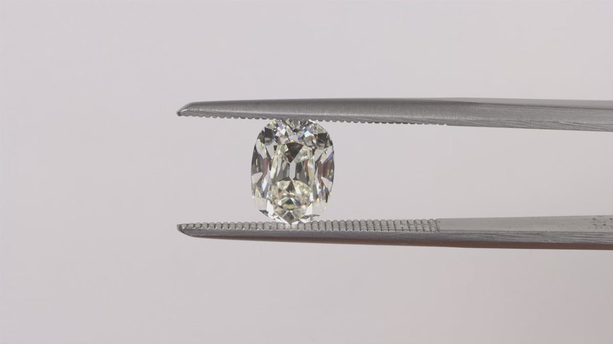 GIA CERTIFIED 1.51ct K VS1 OLD MINE CUT DIAMOND ENGAGEMENT 1.5 CARAT NATURAL