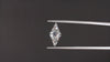 LAB CREATED 2ct E VVS2 DIAMOND LOZENGE STEP CUT IGI CERTIFIED 2 CARAT LOOSE KITE