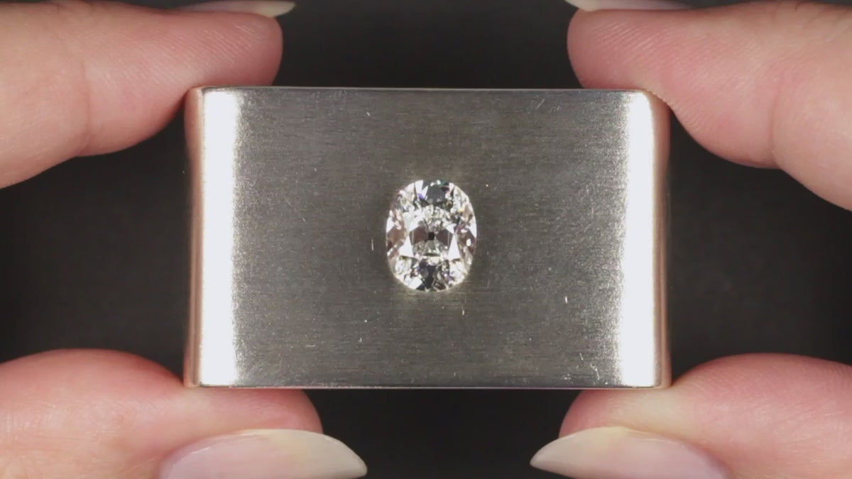 2.53ct D VS1 OLD MINE CUT LAB CREATED DIAMOND IGI CERTIFIED 2.5 CARAT LOOSE