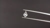 1.05ct D VVS2 LAB CREATED KITE SHAPE DIAMOND IGI CERTIFIED LOOSE GEOMETRIC 1ct