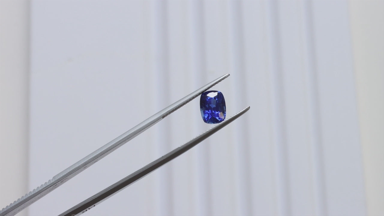 2.20ct GIA CERTIFIED SAPPHIRE CUSHION SHAPE LOOSE NATURAL GEMSTONE EARTH MINED