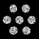 1.34ct G-H VS1-SI2 OLD EUROPEAN CUT DIAMOND 7 STONE LAYOUT LOOSE PARCEL VINTAGE