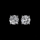 0.79c D-E VERY GOOD CUT NATURAL DIAMOND STUD EARRINGS ROUND BRILLIANT PAIR 3/4ct Ivy & Rose