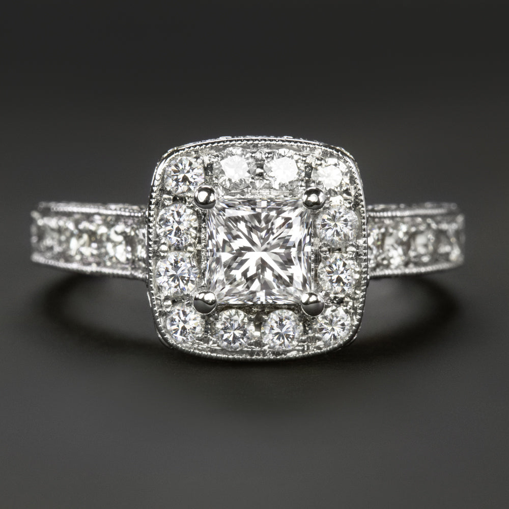 Vintage Princess Cut Wedding Rings Beachweddingtips Vintage Princess Cut Wedding Rings Beachweddingtips