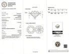 2.10c LAB CREATED DIAMOND STUD EARRINGS CERTIFIED F VS1 EXCELLENT ROUND 2ct PAIR
