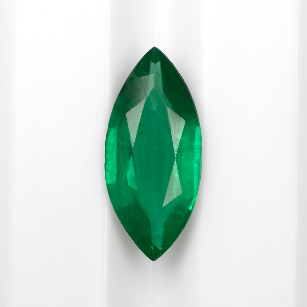 NATURAL EMERALD MARQUISE CUT LOOSE GEMSTONE BRIGHT