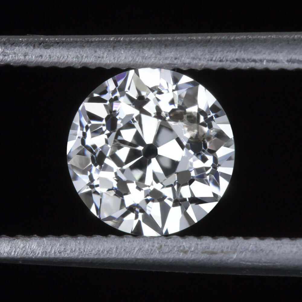 0.55ct E-F SI2 OLD EUROPEAN CUT DIAMOND VINTAGE ESTATE LOOSE NATURAL ENGAGEMENT