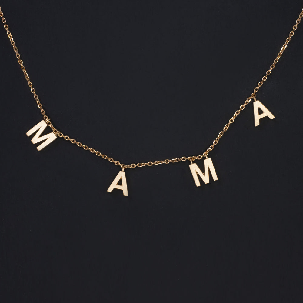 MAMA Writing Necklace | Mama Knows