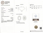 2.5 CARAT LAB CREATED DIAMOND CERTIFIED F VS1 OVAL CUT LOOSE COLORLESS GROWN