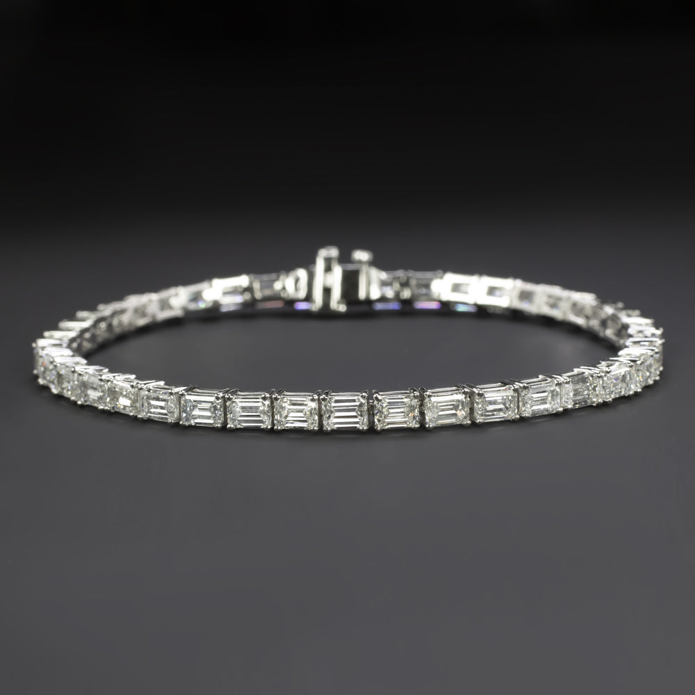8 Carat Natural Diamond Tennis Bracelet in Solid 14K/18K White Gold Jewelry  - Etsy
