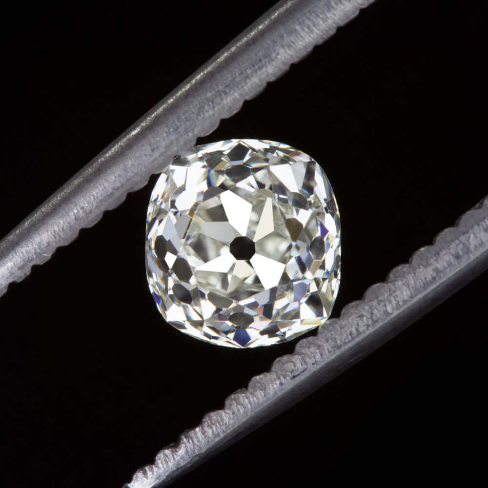 1/2 CARAT K VS1 OLD MINE CUT DIAMOND ANTIQUE LOOSE NATURAL ENGAGEMENT ESTATE