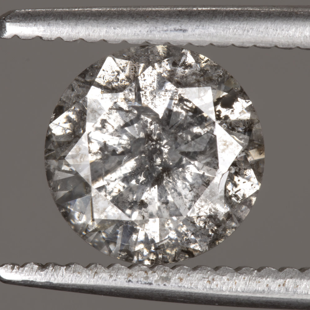 2 carat salt and pepper diamond Clearance