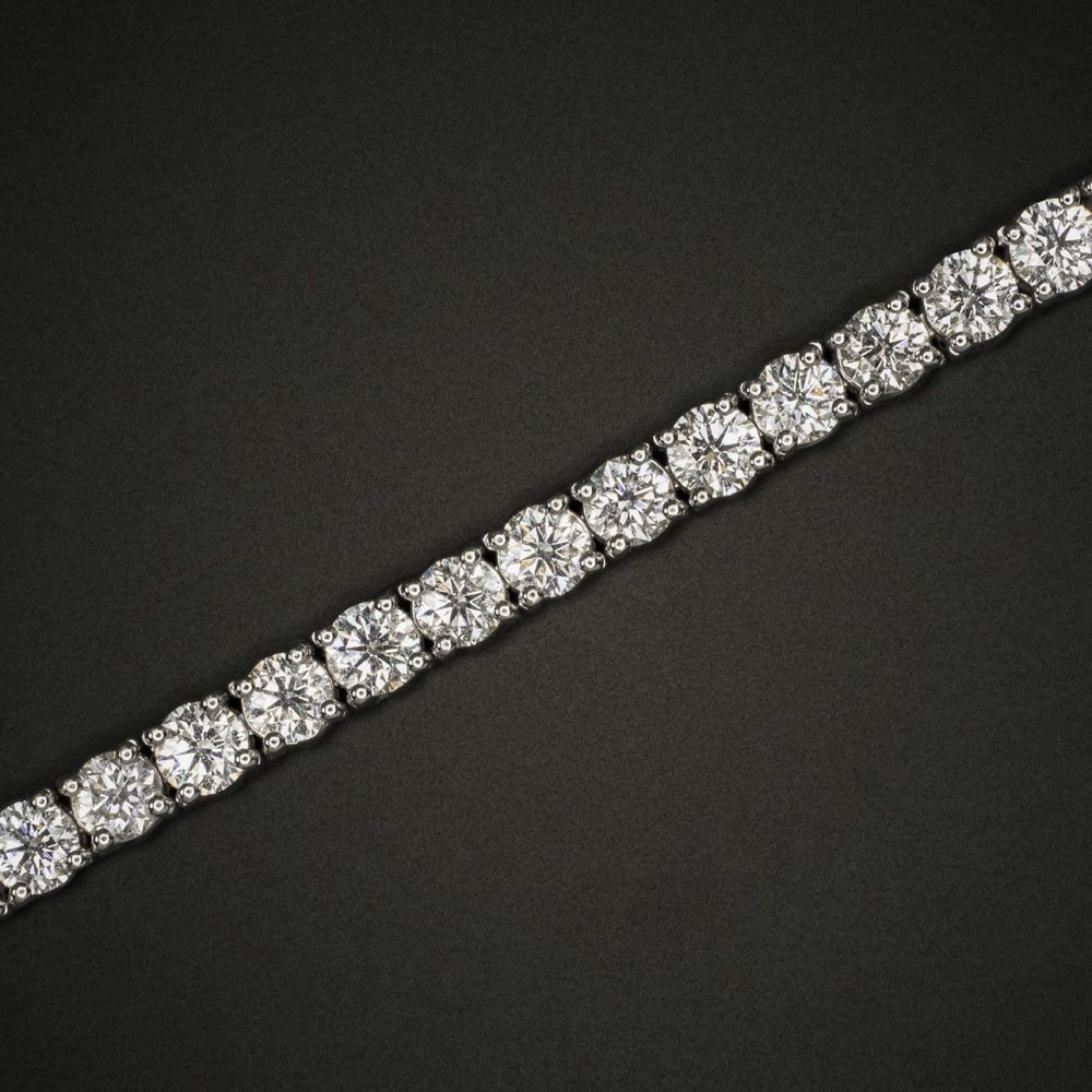 Zales | Jewelry | 5 Carat Diamond Tennis Bracelet Ct White Gold | Poshmark