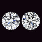 3.27ct LAB CREATED DIAMOND STUD EARRINGS CERTIFIED E VS1 EXCELLENT CUT ROUND
