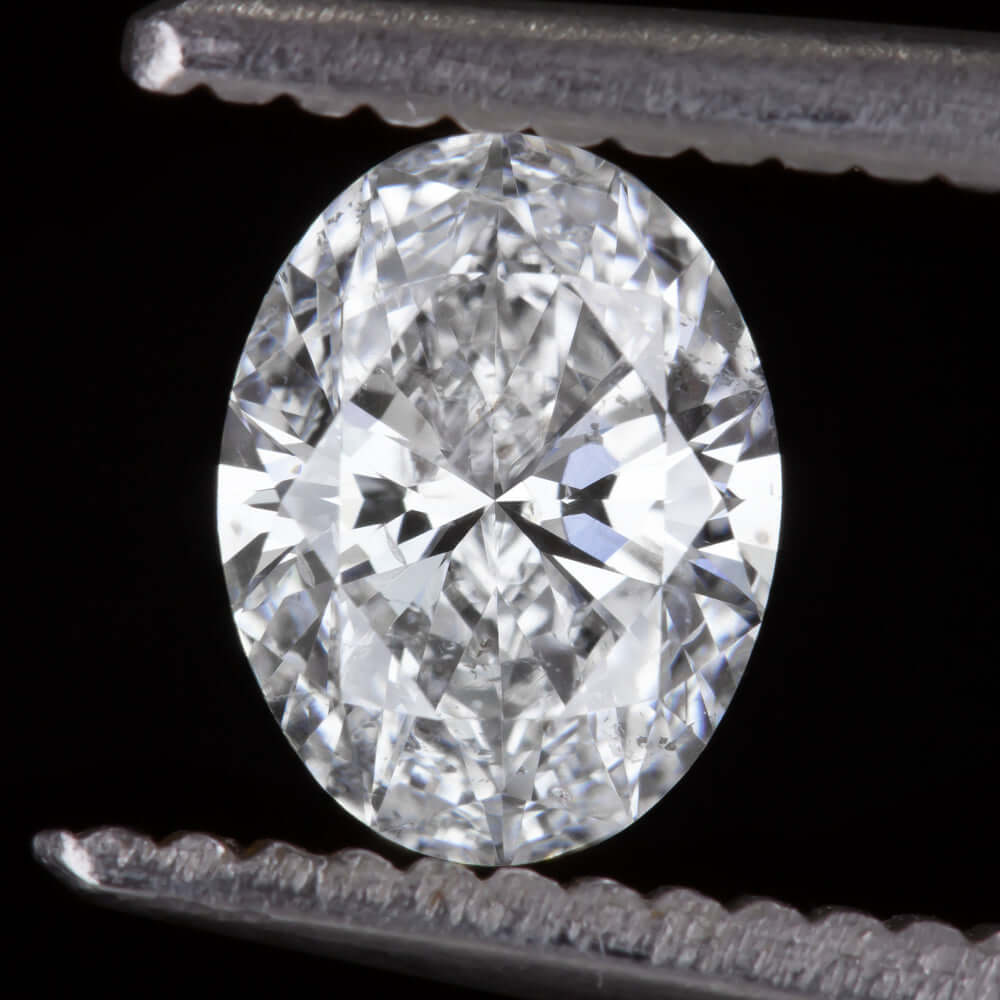 1ct GIA CERTIFIED E SI2 OVAL CUT DIAMOND COLORLESS CLEAN LOOSE NATURAL 1 CARAT