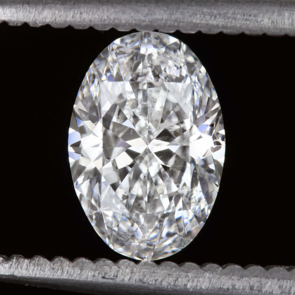1 CARAT GIA CERTIFIED E SI2 OVAL SHAPE CUT DIAMOND COLORLESS LOOSE NATURAL 1ct