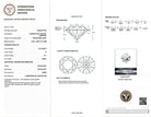2 CARAT LAB CREATED DIAMOND STUD EARRINGS CERTIFIED D SI1 EXCELLENT ROUND PAIR