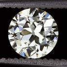 2.90ct CERTIFIED M-N VS2 OLD EUROPEAN CUT DIAMOND LOOSE NATURAL VINTAGE 3 CARAT
