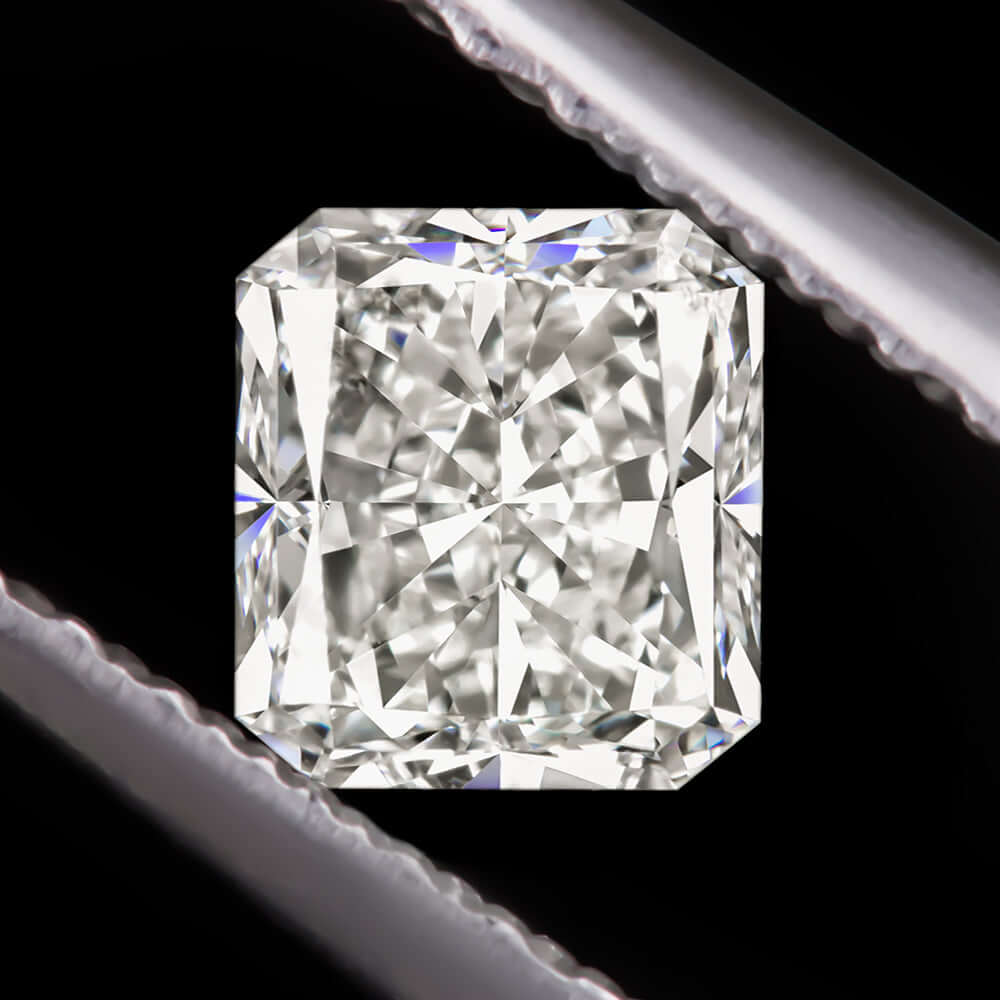 1 CARAT CERTIFIED H SI2 EXCELLENT RADIANT CUT DIAMOND SQUARE LOOSE NATURAL 1ct