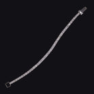 1.5 CARAT F-G VS VINTAGE DIAMOND TENNIS BRACELET 14k WHITE GOLD NATURAL ESTATE
