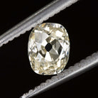 0.82ct OLD MINE CUT DIAMOND ELONGATED CUSHION ANTIQUE LOOSE ESTATE OVAL NATURAL