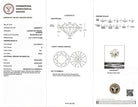 2.20ct LAB CREATED DIAMOND CERTIFIED E VS 3X EXCELLENT CUT ROUND BRILLIANT LOOSE