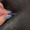 2 CARAT ART DECO SAPPHIRE ETERNITY RING VINTAGE WEDDING BAND 18k WHITE GOLD 2ct