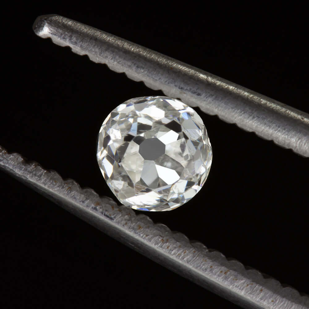 0.46ct G SI2 OLD MINE CUT DIAMOND ANTIQUE LOOSE NATURAL ESTATE 1/2 CARAT