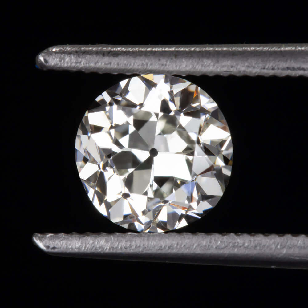 1/2 CARAT H SI1 OLD EUROPEAN CUT DIAMOND VINTAGE LOOSE NATURAL ENGAGEMENT ESTATE