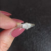 1 CARAT F SI DIAMOND ENGAGEMENT RING OVAL CUT VINTAGE STYLE EAST WEST SOLITAIRE