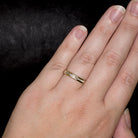 G-H VVS 0.80ct LONG BIG BAGUETTE CUT DIAMOND STACKING RING WEDDING BAND 14K GOLD