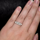 VINTAGE 1 CARAT OLD EUROPEAN CUT DIAMOND VS1 ANTIQUE ENGAGEMENT RING ART DECO 20
