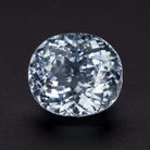 7.61ct PARAIBA TOURMALINE AGL CERTIFIED NO HEAT BLUE GRAY OVAL SHAPE CUSHION CUT Ivy & Rose