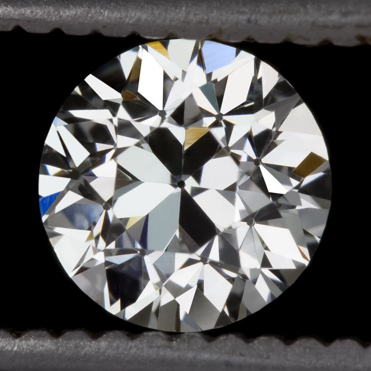 I VVS2 GIA CERTIFIED 0.89ct OLD EUROPEAN CUT DIAMOND VINTAGE LOOSE ENGAGEMENT