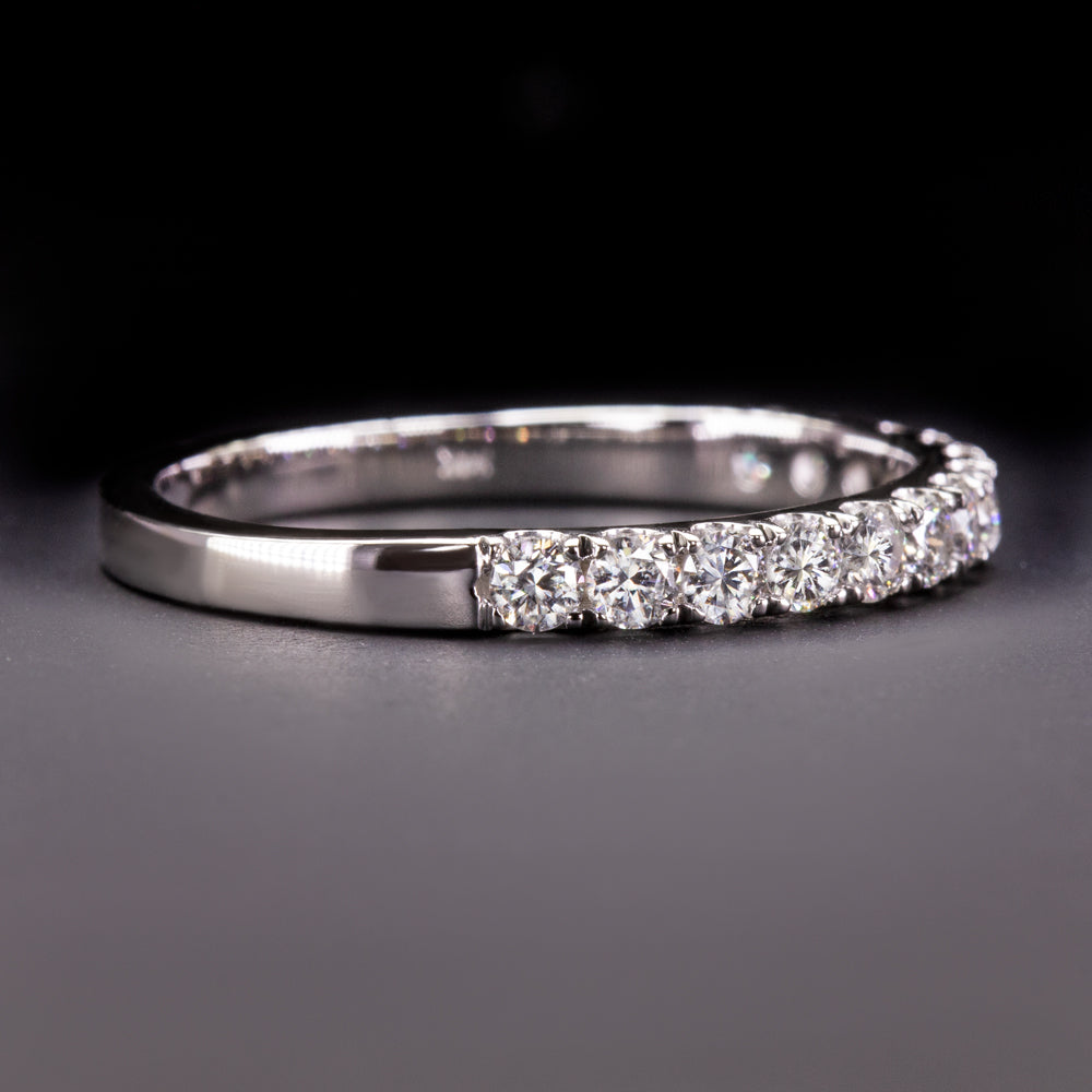 Marquise Diamond Half Eternity Ring | HN JEWELRY