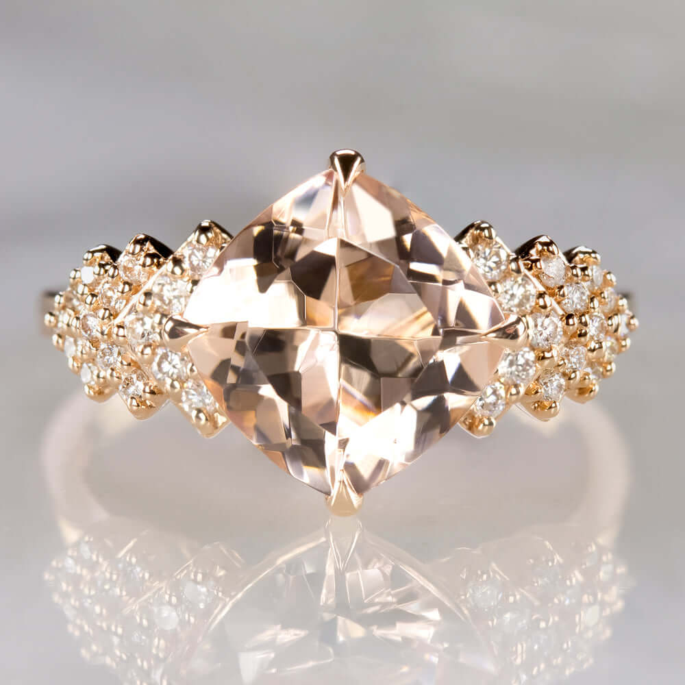 XIAQUJ Champagne Diamond Ring Elegant Rhinestone Ring Rose Gold Jewellery  Rings Women Fashion Full Diamond Zircon Rings for Women Size 6 10 Rings  Rose Gold - Walmart.com