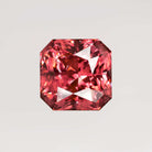3.09ct GIA CERTIFIED NO HEAT RED SPINEL SQUARE RADIANT IDEAL CUT NATURAL 3 CARAT