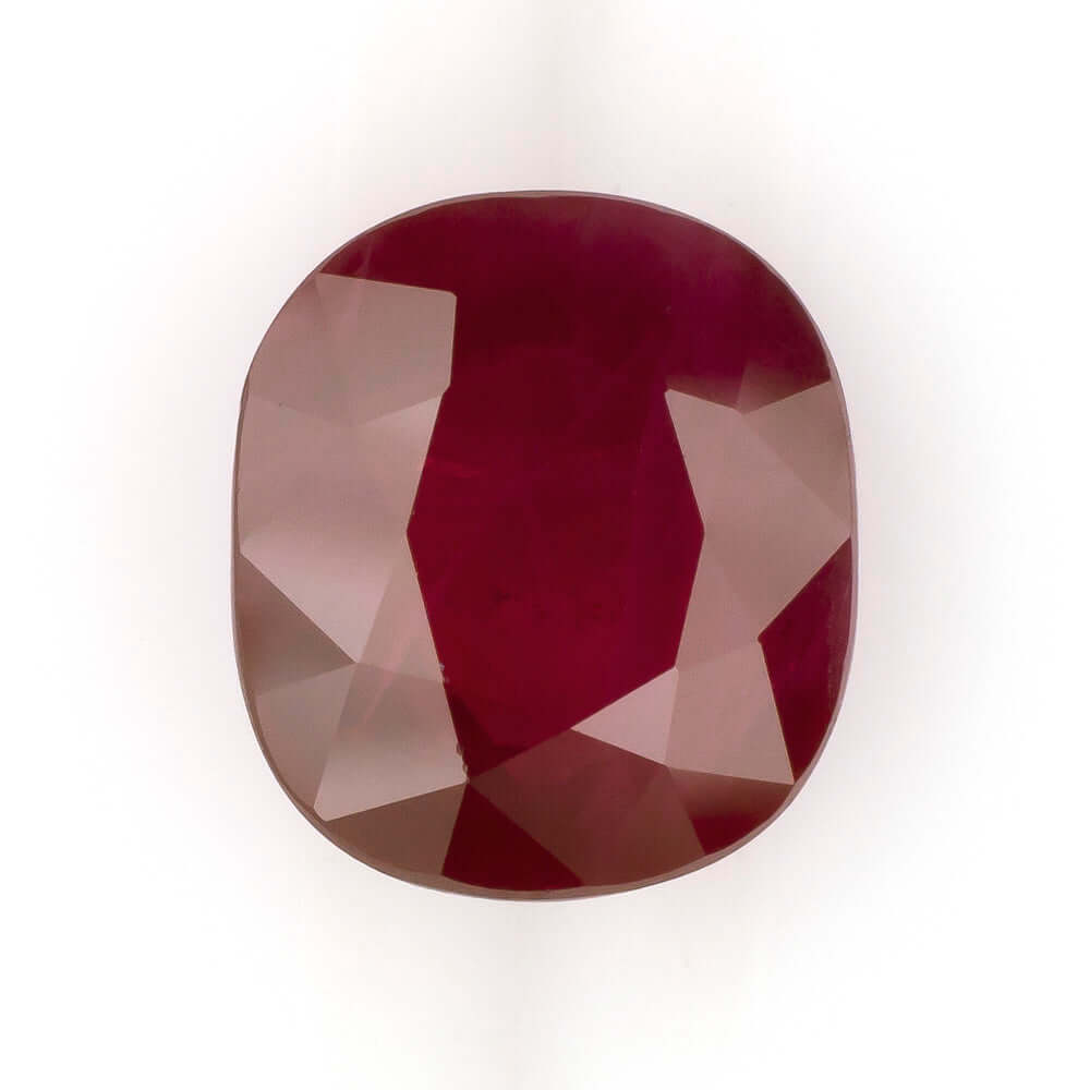 3 CARAT GIA CERTIFIED BURMA RICH RED RUBY CUSHION CUT NATURAL LOOSE 3ct MYANMAR