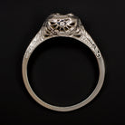 VINTAGE H SI1 DIAMOND ENGAGEMENT RING NATURAL WHITE GOLD SOLITAIRE 1/4ct CLASSIC