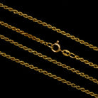 VINTAGE SOLID 14K YELLOW GOLD ROPE CHAIN NECKLACE 2.2mm 28 INCH 13gm MENS LADIES Ivy & Rose
