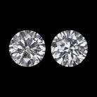 3/4 CARAT G-H EX CUT NATURAL DIAMOND STUD EARRINGS ROUND BRILLIANT MATCHING PAIR Ivy & Rose