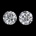0.81c VERY GOOD CUT NATURAL DIAMOND STUD EARRINGS ROUND BRILLIANT PAIR 3/4 CARAT